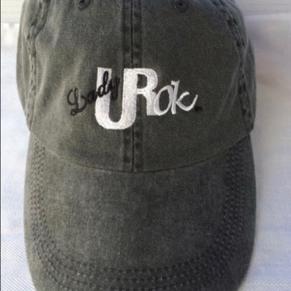 TWO for $23!! Embroidered Cap. LadyURok Hat. Brand New with tags.